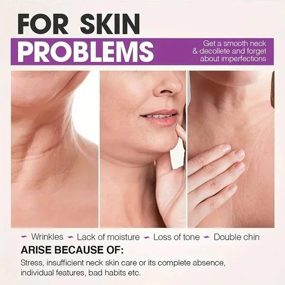 Set of 2 Rozino Neck Firming Chestneck & Face Lifting Cream 1.7 oz Sodium - Picture 10 of 10